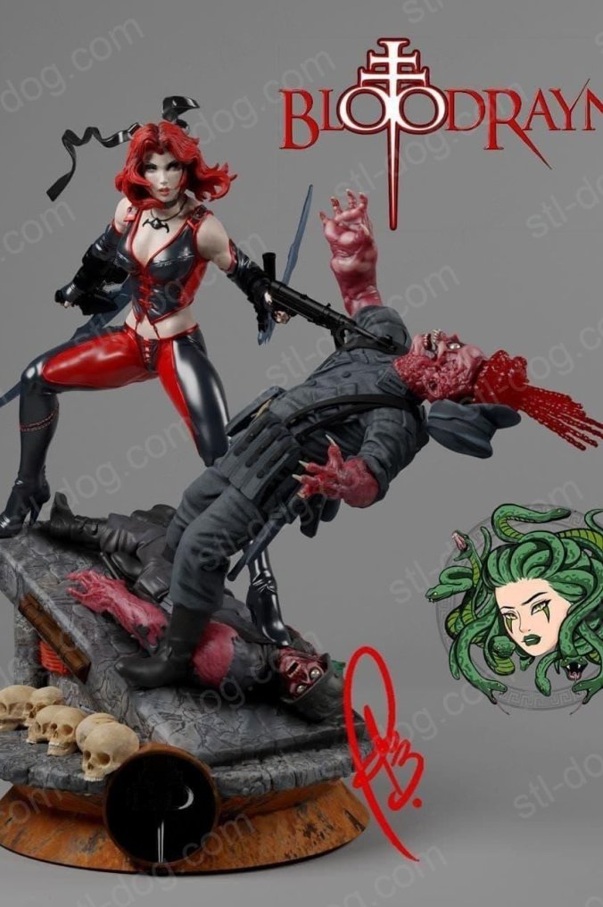 血莱恩（Blood Rayne）3D打印图纸